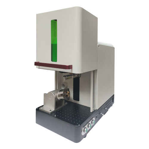 Máquina de marcação a laser de fibra MOPA fechada