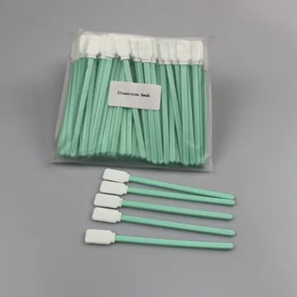 Polyester sterile health cotton alcohol swab for camera
