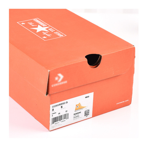 Box da sneaker da donna di carta ondulata di grandi dimensioni