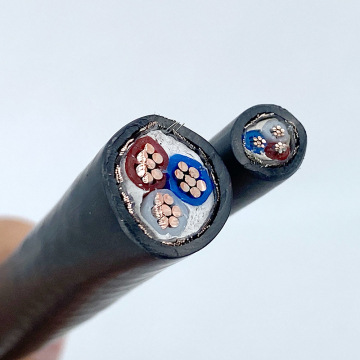 XLPE Insulation Shipboard Low Voltage Aluminum Armored Copper Power Cable