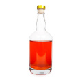 500 ml Glaswodka Brandy -Flasche mit Korkoberteil