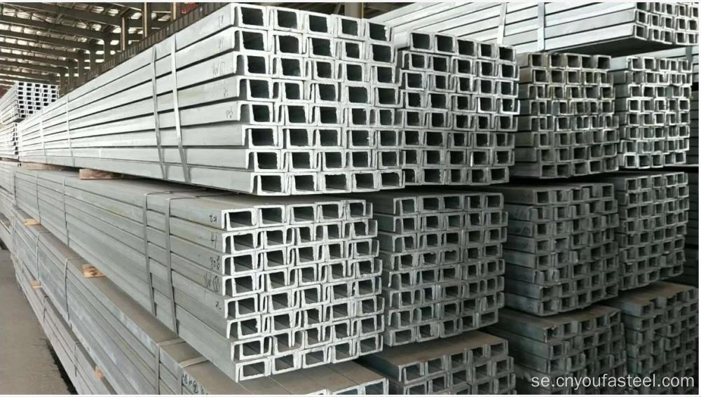 Hot Dip Galvanized Channel