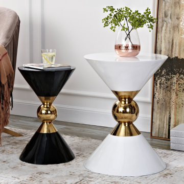 Luxe bijzettafeltje glasvezel woonkamer meubels