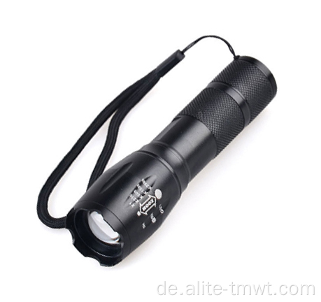 Wiederaufladbare LED -Torch 5 Modres Taschenlampe