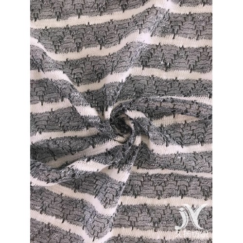 Stripe Sweater Knit Fabric