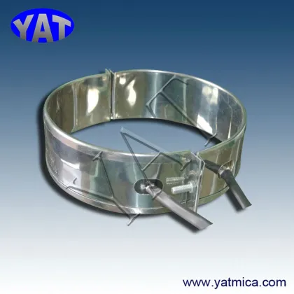 Mica electric helix coil heater elements