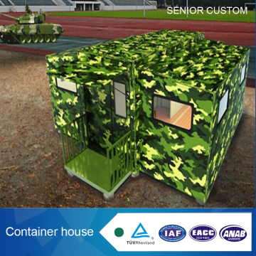 Camouflage Military container housing/Officer housing of Foldable container