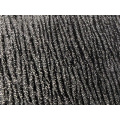 Tissu écrasé de textile de polyester noir