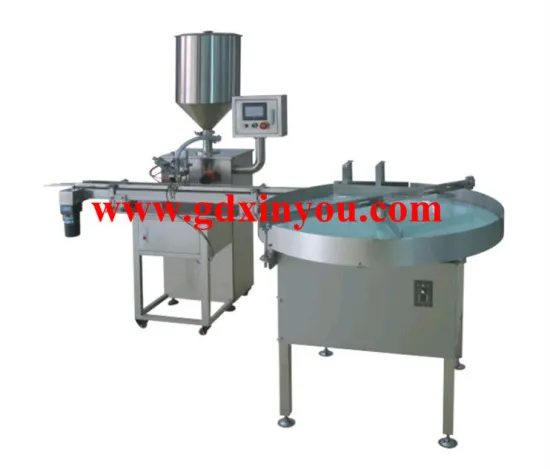 QZ-T Latest automatic cosmetic cream filling machine