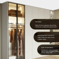 Whole house custom wardrobe, home integrated bedroom