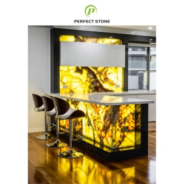 Modern Design Green Onyx Marble Slabs - Polished Multi-Color for Hotel Floors and Villa Walls
