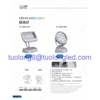 R/G/B/W/WW/CW 18w flood light led for the site of light project