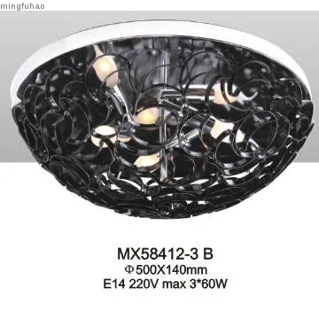 Unique moon and star decorative aluminium ceiling lamp