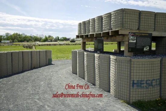 HESCO BARRIER - HESCO WIRE MESH - FROM CHINA FREE CO.