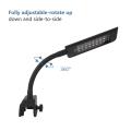 Kleine Clip-On-LED-Aquarium-Klemmlicht RGBW