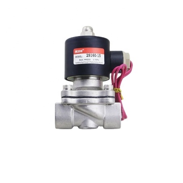 220V Stainless Steel Water Solenoid Valve SS304 SS316 2S160-15 G1/2