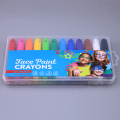 Không độc hại có thể giặt được Twistable mặt bút chì màu sơn Stick