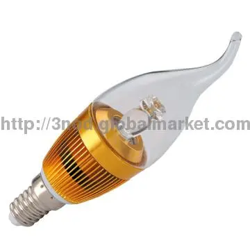 3W bulb led for indoor use