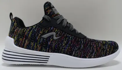 new fashion comfortable breathable flyknit mesh sport shoes