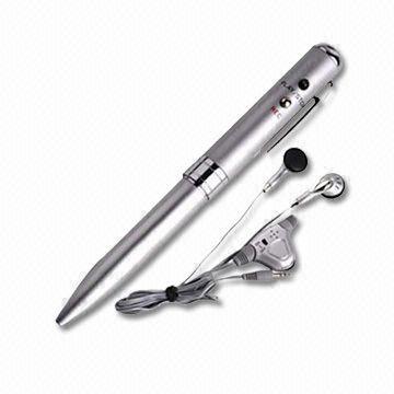 Recorder Pen with Earphones and 1 x AAA Alkaline Battery