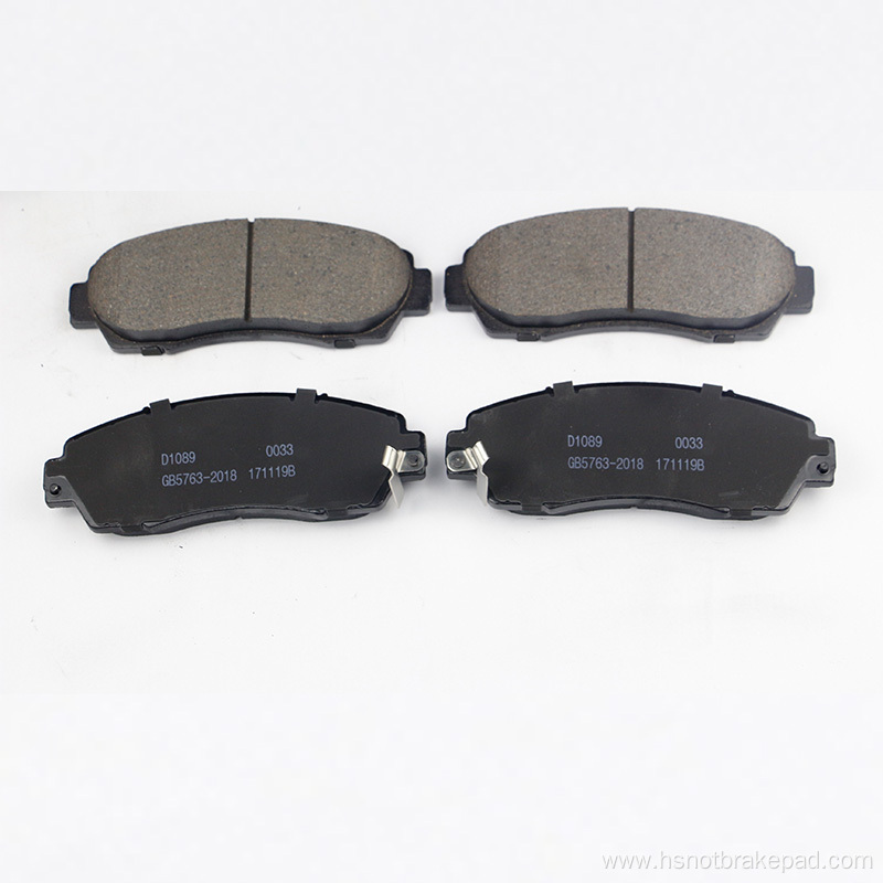 12 CRV Front High Quality Ceramic Brake PadsD1089/D1521