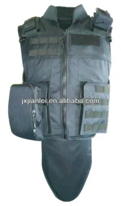 Kevlar Full Body Bulletproof Molle Vest With Gorin Protection/Full Body Bullet Proof Vest/ Full Body Armor