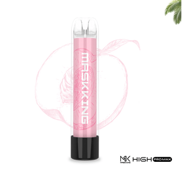 peach ice maskking disposable vape