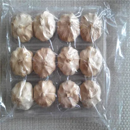 The black garlic of high nutritional value