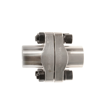 SAE Stainless Steel 316/304 Flange Butt Weld Coupling with Flange Head