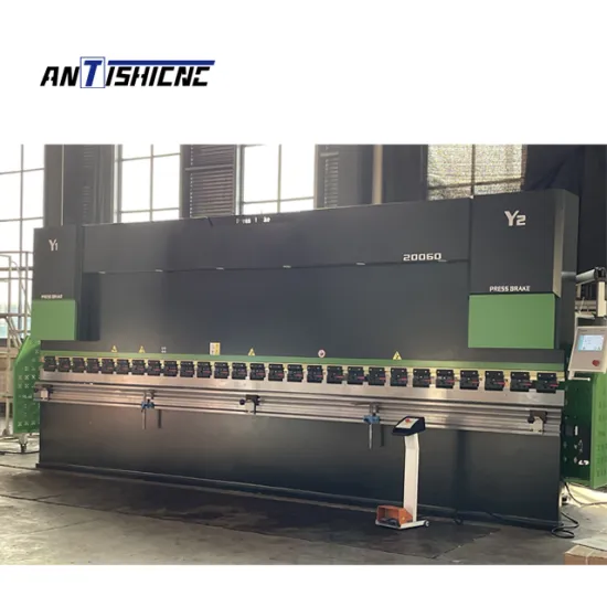 ANTISHICNC Metal Sheet Bending Machine WC67K: 300T/6000mm Automatic Hydraulic Press Brake Machine