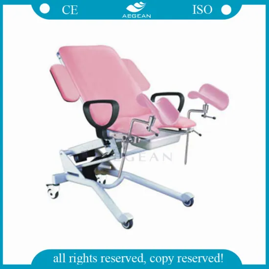 AG-S102D CE ISO approved electric surgical gynecology chair price