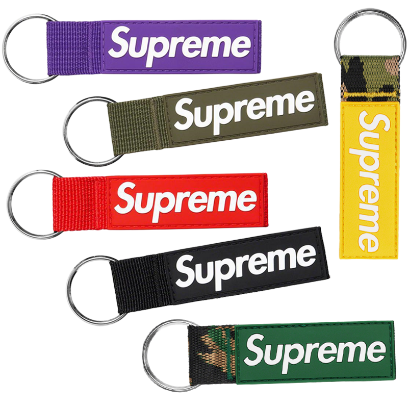 Keyring suprem de la webbing keychain keyrings cadenes de claus