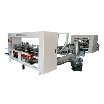 Corrugated Packing Box Folding and Gluing Machine