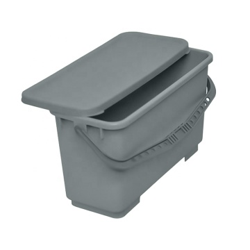 Wholesale Cheap 6 Gallon 25L Microfiber Bucket with Ergonomic Handle for Window Cleaners