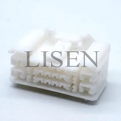 Withe Color 6098-8922 ITT Connectors 26 Pins Female Unsealed Electric Auto Charging Connector