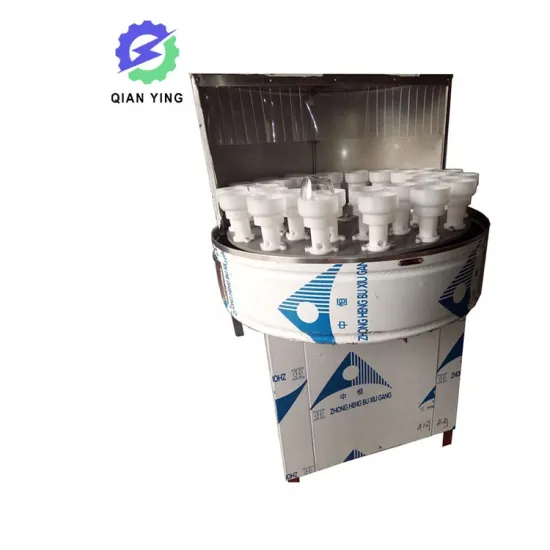 Hot Sale Semi-Automatic Rotary Bottle Cleaning Machine for Glass Bottles