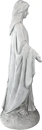 Madonna of Notre Dame Religious Garden Decor Statue