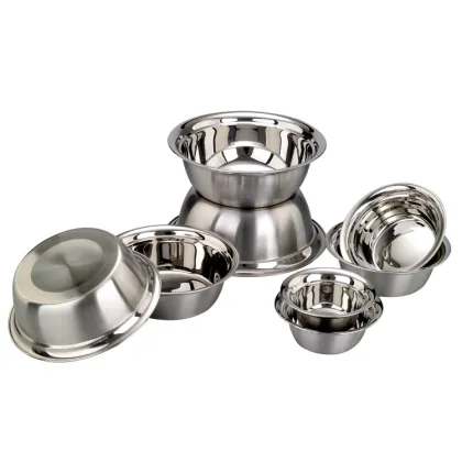 Stainless Steel Salad Bowl Commercial Mixing Bowl China Tableware
