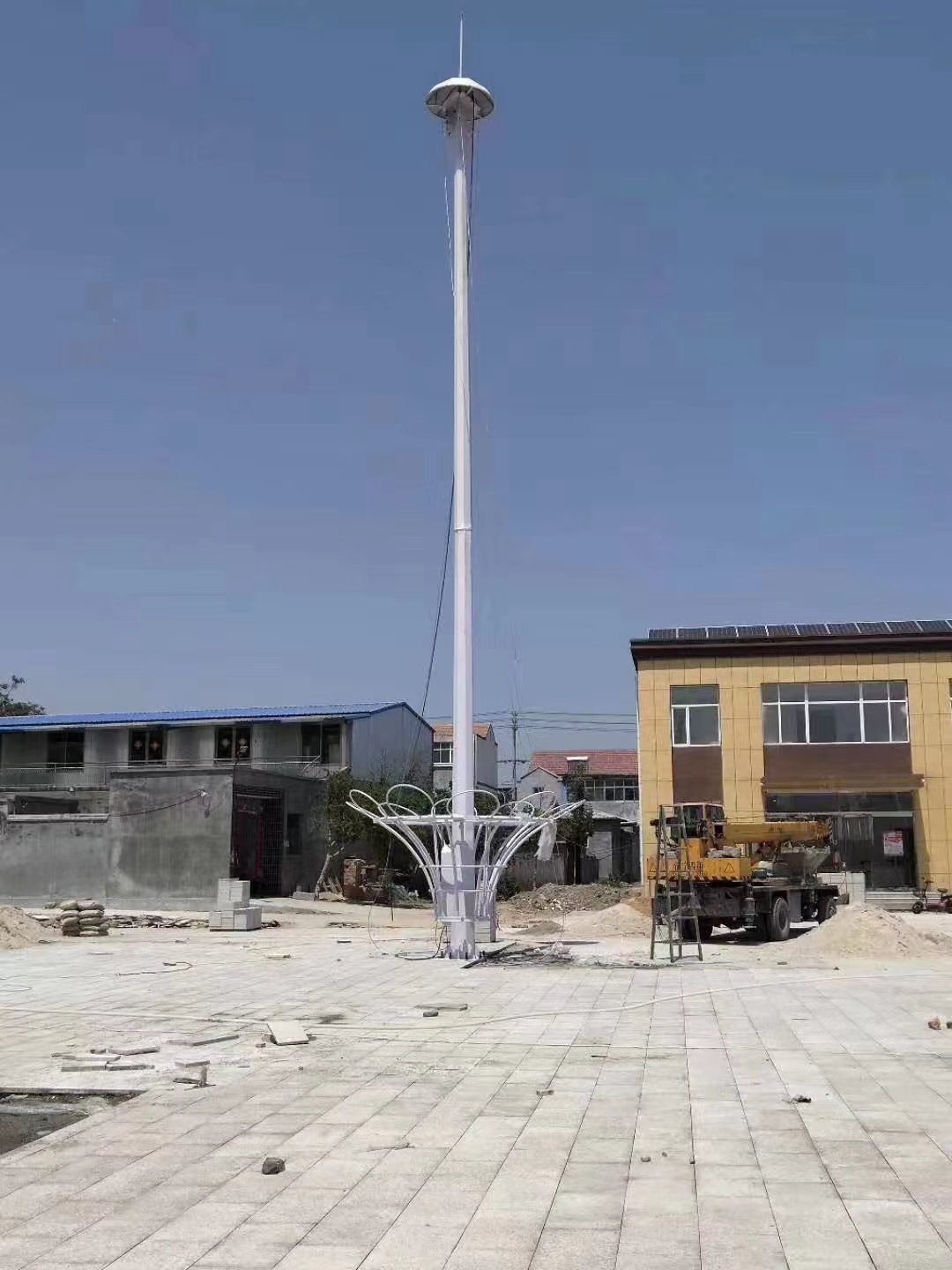 High Mast Flood Light Poles
