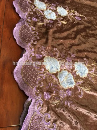hot sale UK market 280cm width curtain Embroidery velvet