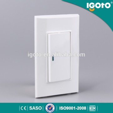 America standard 1 gang 3 way modern vertical light switches