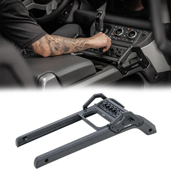 Carbon Fiber Center Armrest Control System Accessories for Land Rover Defender L663 130 110 90