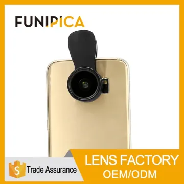 New best mobile phone camera lens 2 in 1 lens 0.36x super wide angle fisheye with macro lenses
