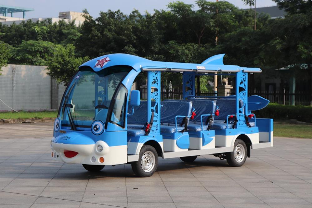 Dolphin Design 14 locuri Electric Twsseeing Bus de obiective turistice