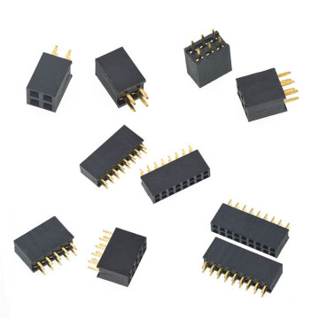 1.0/1.27/2.0/2.54 Pitch Male/Female Pin Header Single/Dual Row Right Angle DIP Connector