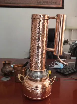 Copper Flower Water Distillation Machine for Herb Essential Oils