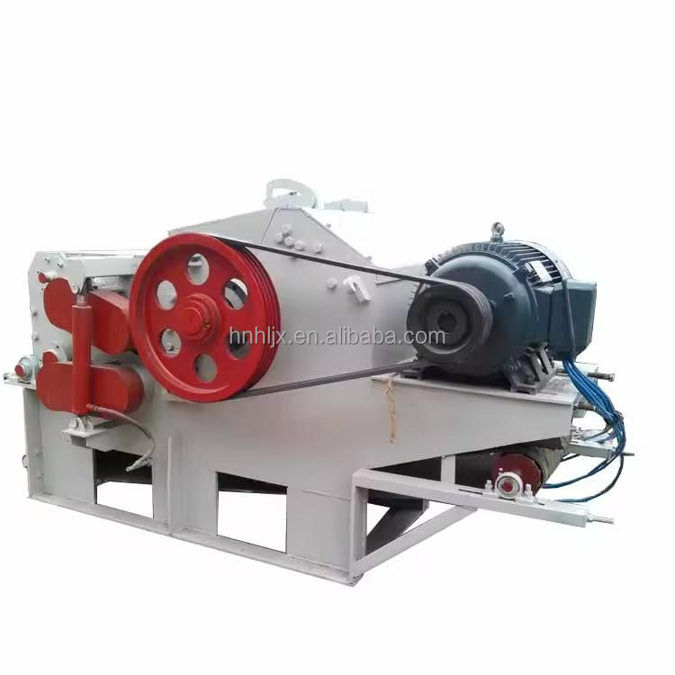 Multifunctional Towable Garden Wood Chipper for Paper Industry and Power Plant Use
