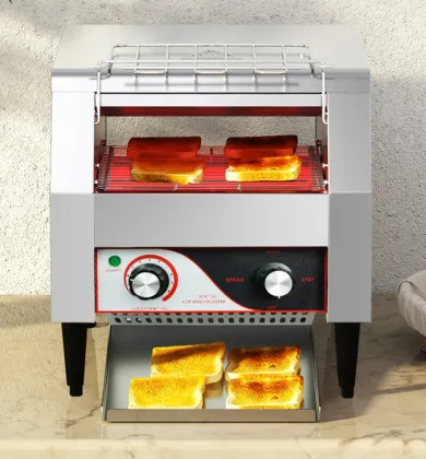 Electric Conveyor Bun Toaster Machine