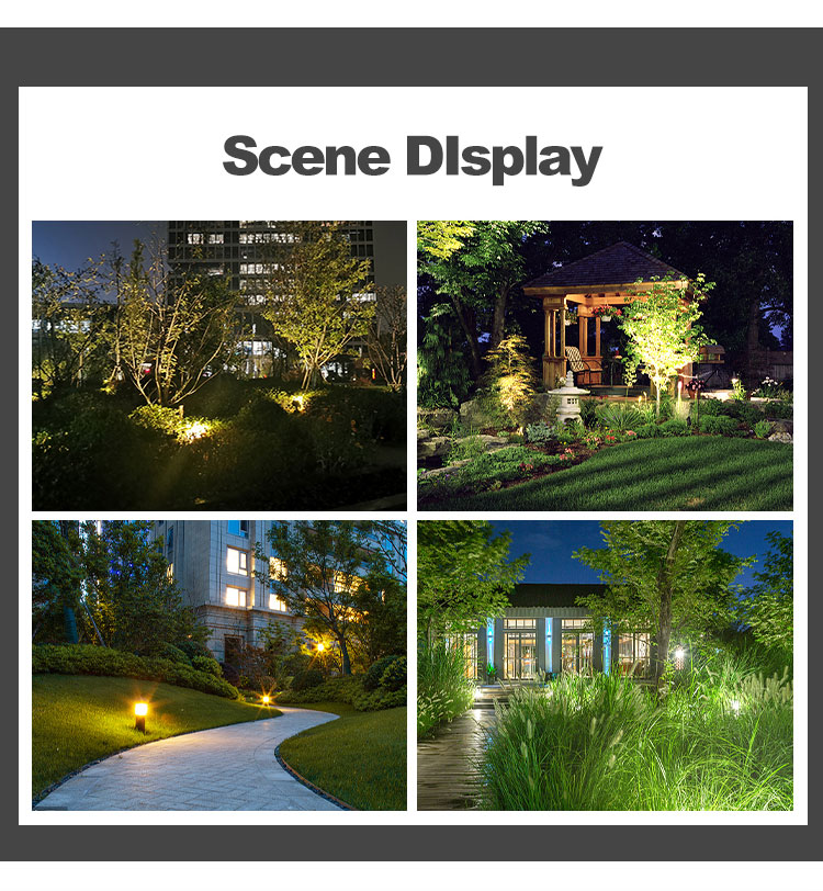 garden led bollard light