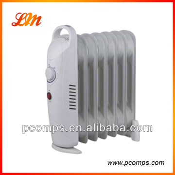 Pequeño mejor radiador lleno de aceite con una configuración de calor